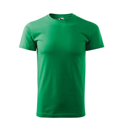 Basic 129 tričko pánské středně zelená