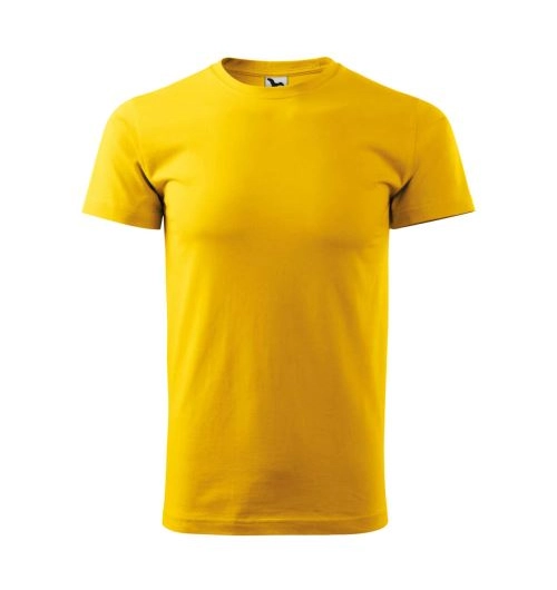 Basic 129 tričko pánské žluté