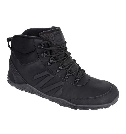 Obuv BAREFOOT WINTER black high