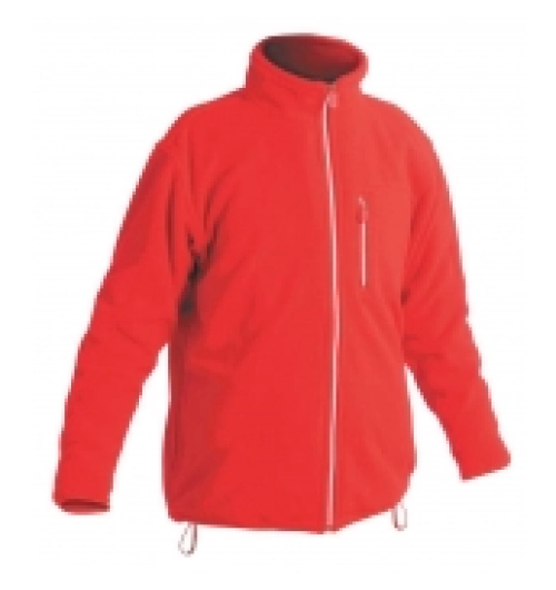 KARELA fleecová bunda červená