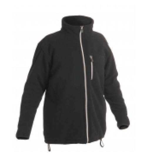 KARELA fleecová bunda černá