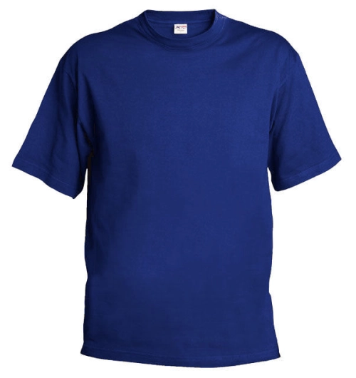 Bavlněné tričko royal modrá