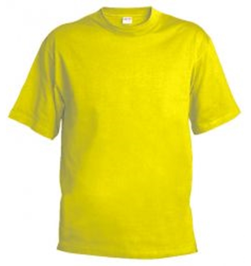 Bavlněné tričko žluté