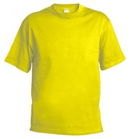Bavlněné tričko žluté