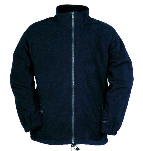 LINDAU bunda fleece modrá