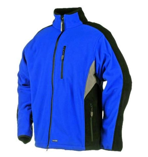 Fleecová pracovní bunda PULAR, pánská - modrá