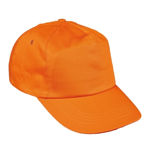 Kšiltovka LEO oranžová