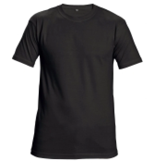 Bavlněné tričko černé