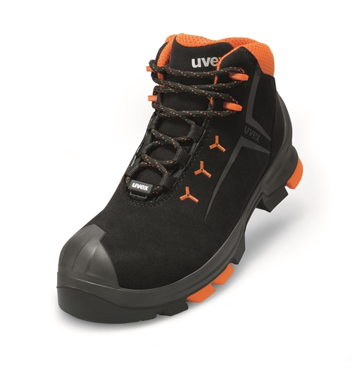 Černá kotníková obuv UVEX S3 