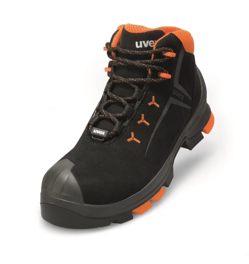 Černá kotníková obuv UVEX S3 