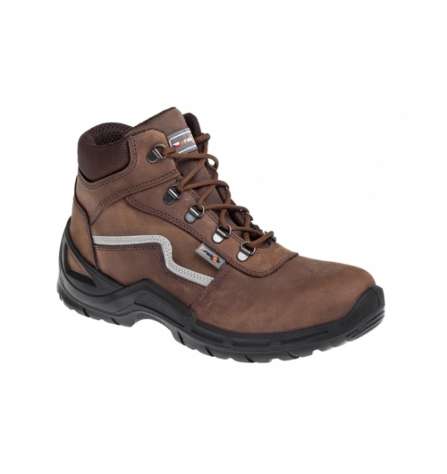 Farmářky kotníčkové hnědé