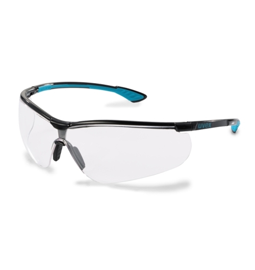 Brýle Sportstyle 9193.376,čiré,rám černý,petrol.modrý