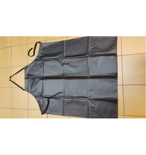 Pogumovaná dlouhá zástěra bez kapsy