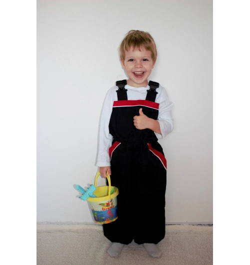 Dětské kalhoty s náprsenkou