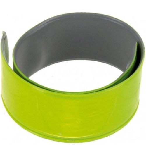 Páska reflexní Flexi samonavíjecí žlutá 34cm