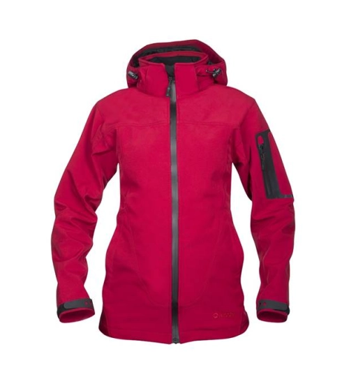 ANIMA dámská soft. bunda červená