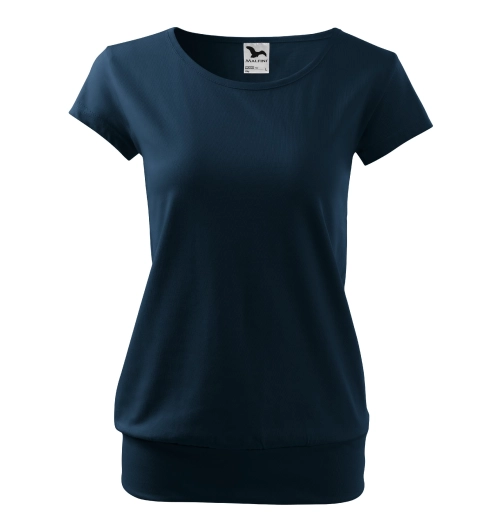 City tričko dámské námořní modrá