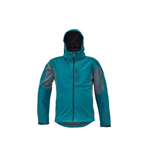 DAYBORO softshell bunda petrolejová