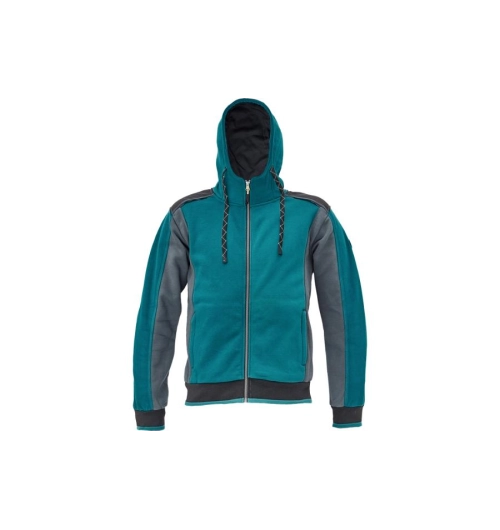 DAYBORO mikina s kapucí petrolejová