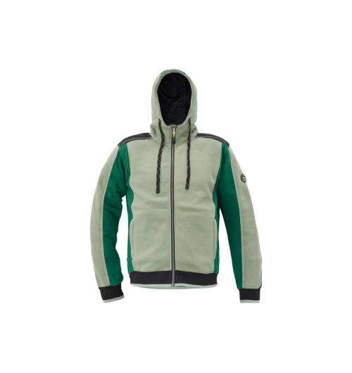 DAYBORO mikina s kapucí mech.zelená