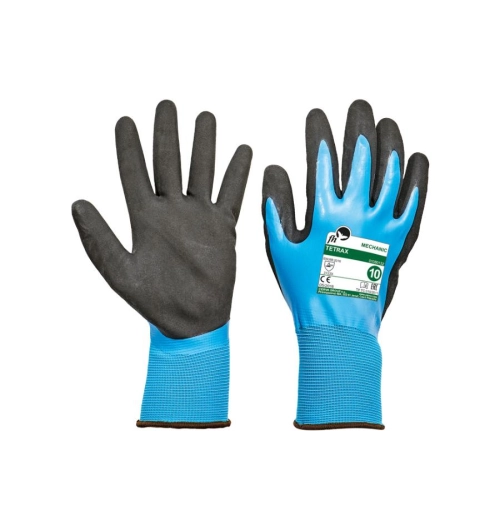 Rukavice TETRAX nylonové 2x máčené v latexu
