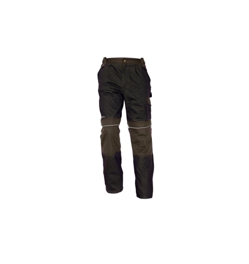 STANMORE kalhoty do pasu tmavě hnědá