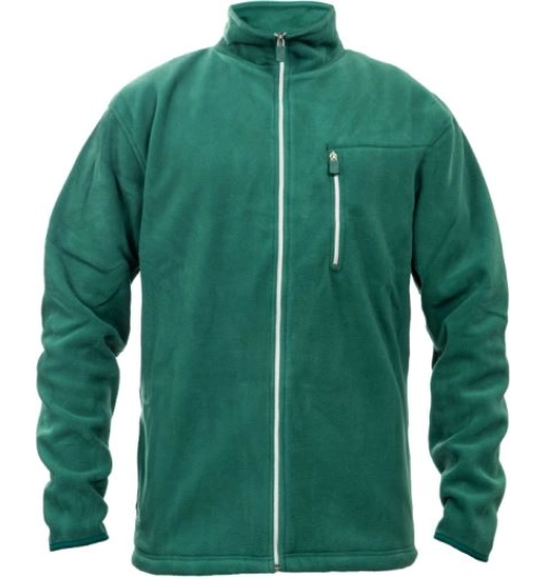 KARELA fleecová bunda zelená