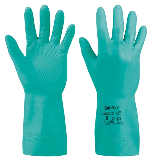 Nitrilové SOL-VEX rukavice 37-676