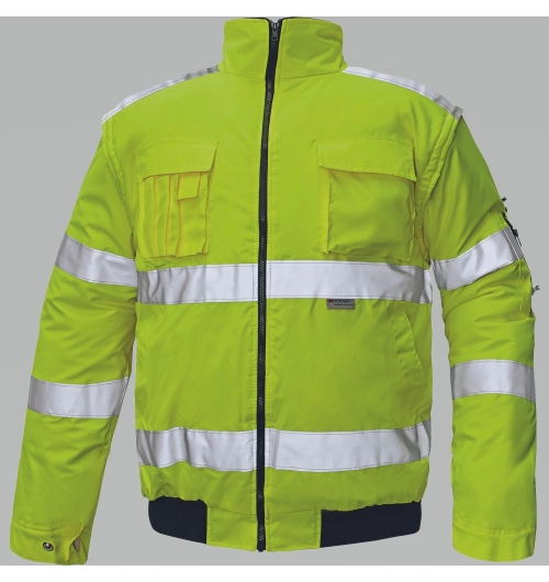 CLOVELLY pilot bunda HV žlutá