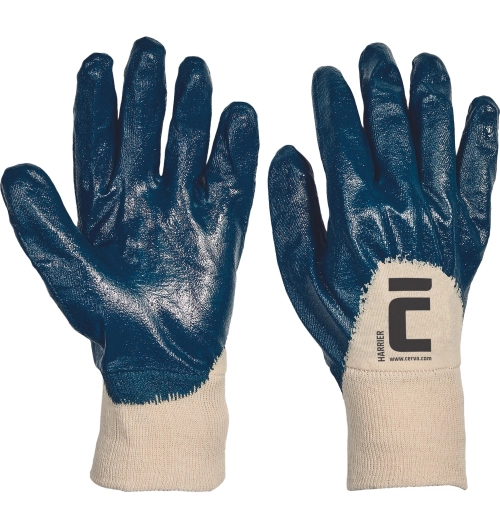 HARRIER rukavice máčené v nitrilu