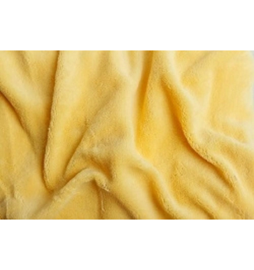 Prostěradlo mikroflanel na 2-lůžko žluté (180cmx200cm) 