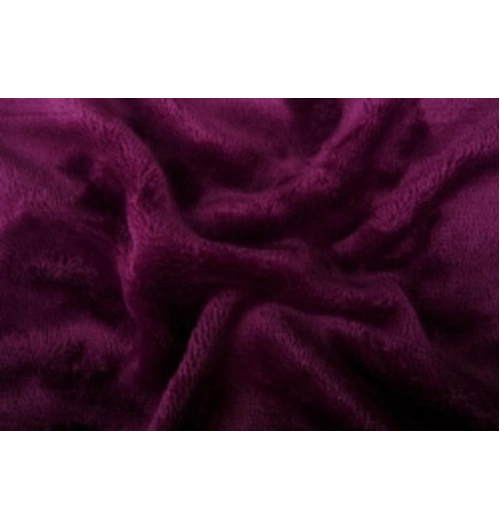 Prostěradlo mikroflanel na 2-lůžkotmavě tmavě fialová (180cmx200cm) 