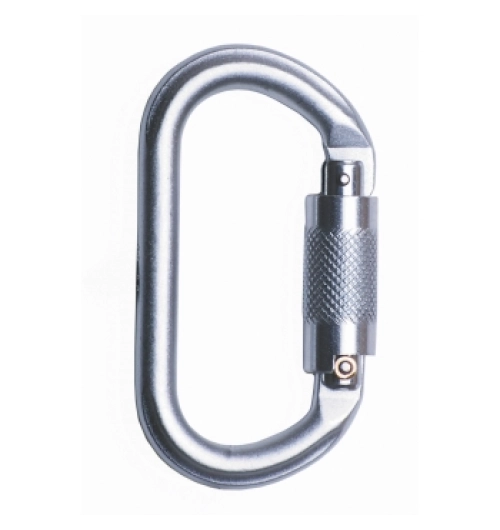 Ocelová oválná karabina 011T