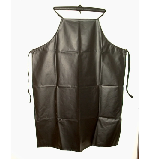 Pogumovaná dlouhá zástěra bez kapsy