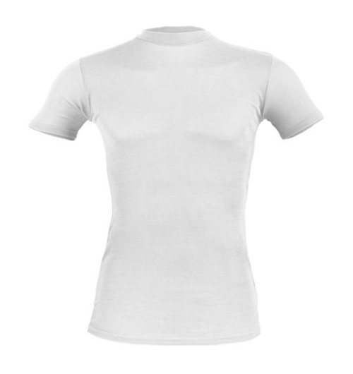 Termotričko krátký rukáv bílé