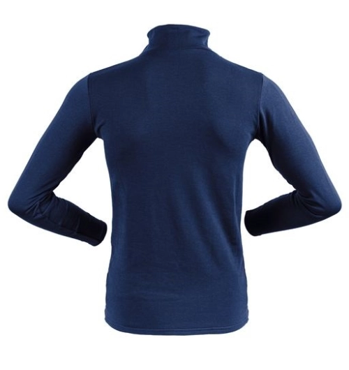 Termomikina 50/50 se zipem u krku modrá