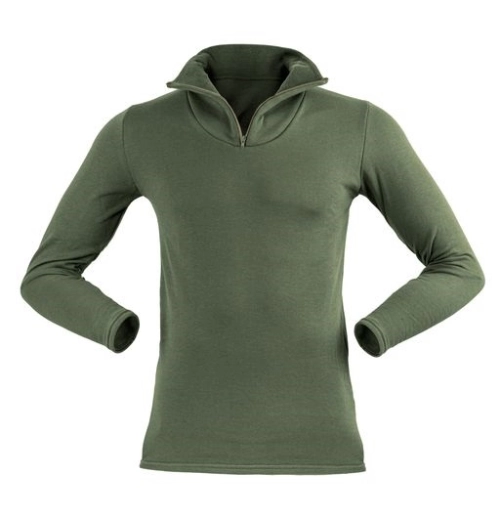 Termomikina 50/50 se zipem u krku zelená