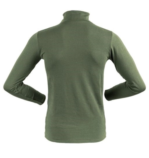 Termomikina 50/50 se zipem u krku zelená