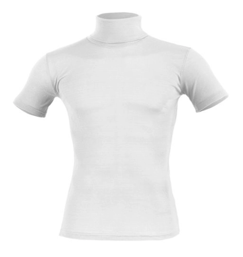 Termorolák krátký rukáv bílý