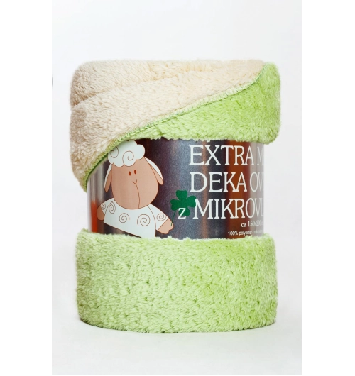 Deka OVEČKA pistácie