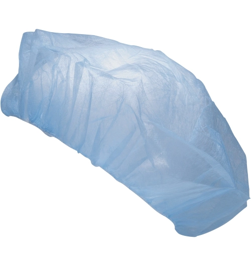Čepice jednorázová bez kšiltu VAPI, bílá, modrá 100ks