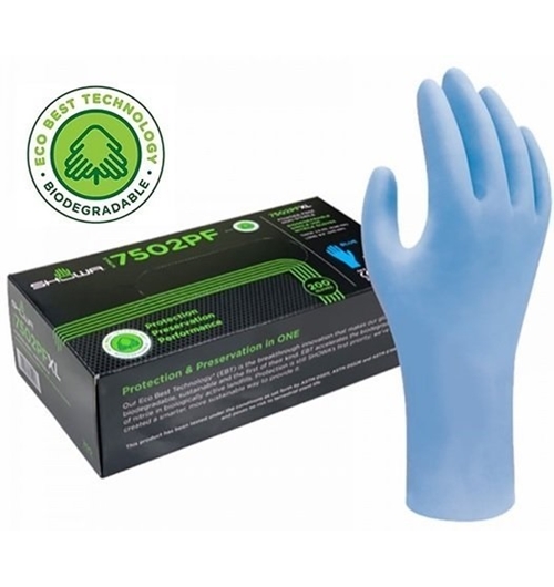 Rukavice nitrilové SHOWA 7502PF  200ks = box