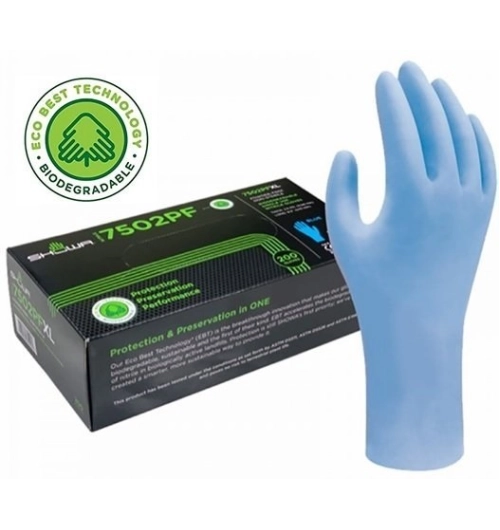 Rukavice nitrilové SHOWA 7502PF  200ks = box