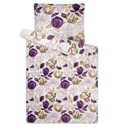 Povlečení mikroflanel české TULIPÁNY