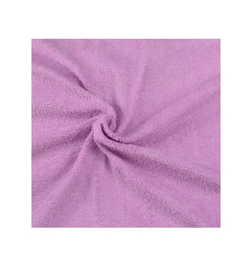 Prostěradlo froté 90x200cm sv.fialové