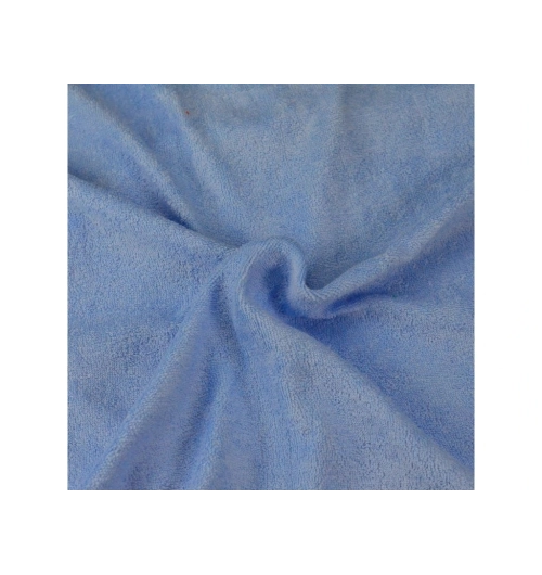Prostěradlo froté 90x200cm sv.modré