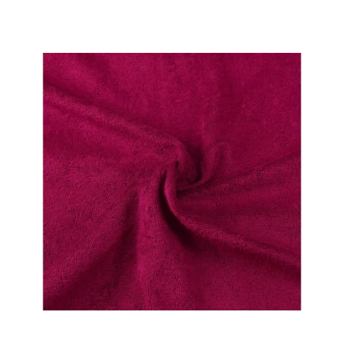 Prostěradlo froté 90x200cm vínové