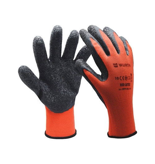 Rukavice RED LATEX GRIP
