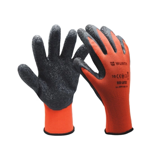 Rukavice RED LATEX GRIP