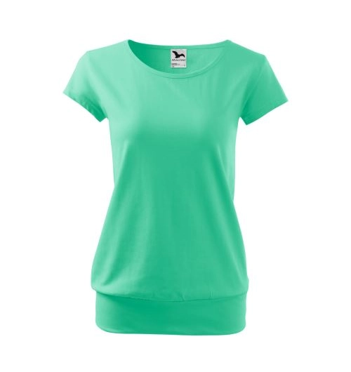 City tričko dámské mátová